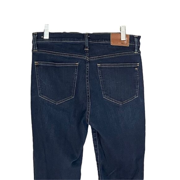 Madewell Dark Blue 9 Inch High-Rise Skinny Jeans, size 29 - Picture 6 of 9